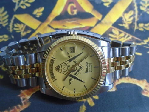 Bulova Presidente Maçonaria Automático Swiss Eta 2834