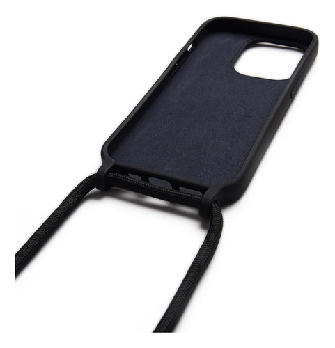 Capinha Capa Para iPhone 15 Com Cordão Alça Longa Regulável