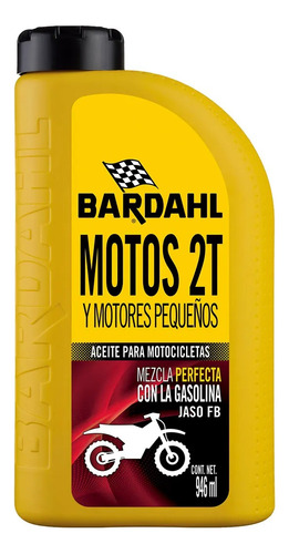 Aceite Lubricante Para Motocicleta Motores 2 T 12601 Bardahl
