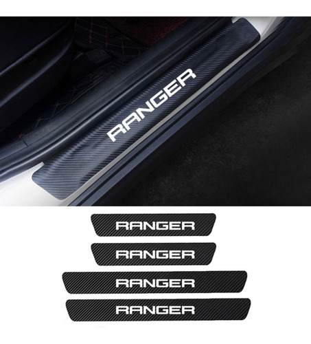 Ford Ranger Protectores Para Posapies / Pisa Puerta Kit X4