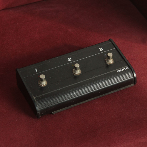 Pedal Footswitch Para Amplificador Crate Cfp-3 Usado