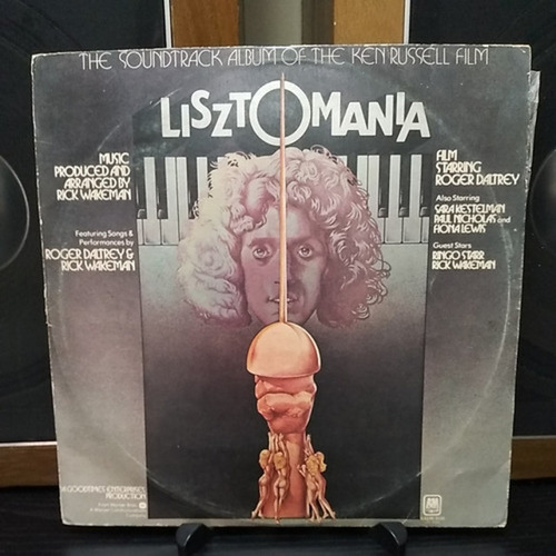 Lp Rick Wakeman - Lisztomania - Soundtrack 1975 Am