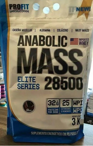Anabolic Mass, Ganador De Peso Hipercalorico Profit 3kg 