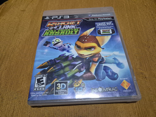 Juego De Ps3 Ratchet Y Clank Full Frontal Assault, Físico (Usado)