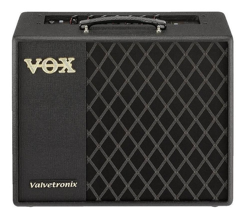 Imagen 1 de 11 de Amplificador VOX VTX Series VT40X Valvular para guitarra de 40W color negro