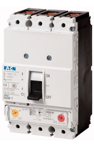 Nzmb1-a125 Eaton Interruptor Termomágnetico 259080 125 Amp