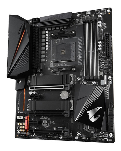 Imagen 5 de 6 de Motherboard Gigabyte Am4 B550 Aorus Pro Ac Wifi