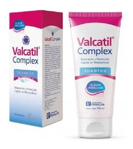 Shampoo Valcatil Complex Repara Pelo Dañado Y Protege 150ml