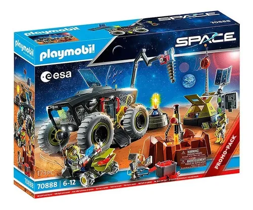 Playmobil - Expedição Marte Com Veículo - Space 70888 Quantidade De Peças 173