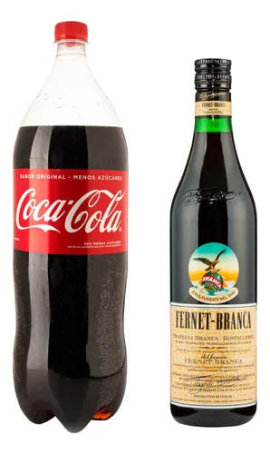 comprar Combo Fernet Branca 1 L + Coca Cola 2,25 L - Gobar®
