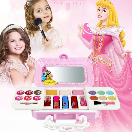 Imagen 6 de 6 de Maqui Set Kids Maqui Kit De Maquillaje Lavable A La Moda