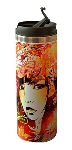 Imagen 7 de 7 de Termo De Aluminio 400ml 1pz Doble Pared Sublimacion Sublimar