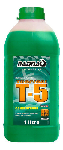 Aditivo Para Radiador T5 Verde 1l