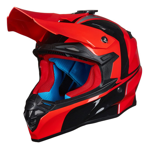 Ilm - Casco De Motocross Para Adultos Y Niños, Con Forro S.