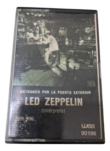 Led Zeppelin Entrando Por La Puerta Exterior Cass. Nac. Estándar
