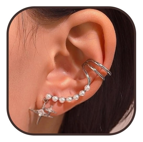 Ear Cuff Para Mujer, Pendientes No Perforantes, Pendientes D