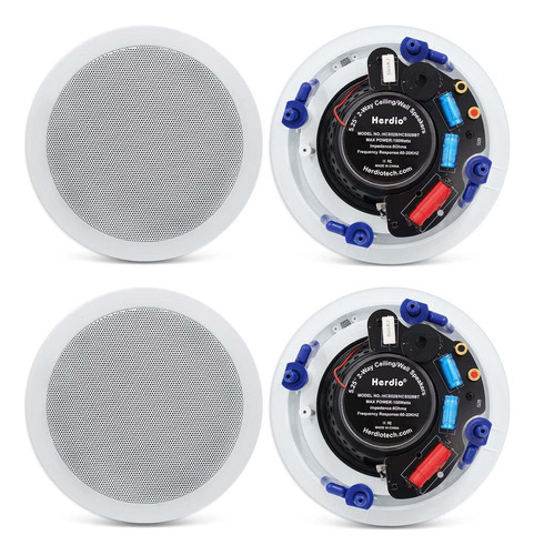 5 25 Sistema De Altavoces Montaje Empotrado Techo 4 So...