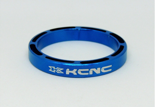 Kcnc, Espaciador De Dirección Modelo  Hollow , 5mm Azul