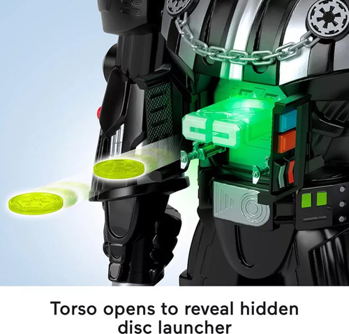 Darth Vader Bot Star Wars Sonidos Luces Imaginext 68 Cms !