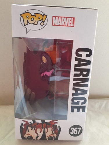 Funko Pop Marvel Venom Carnage Cletus Kasady # 367 Original