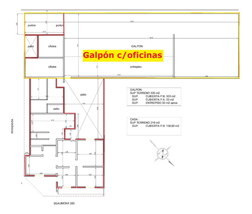 Oportunidad Galpón En Venta San Pedro 330 M2