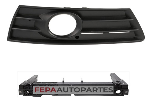 Grilla Rejilla Tapa Faro Auxiliar Vw Passat Cc 2010 / 2012