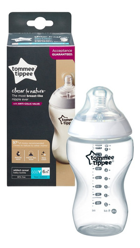 Imagen 3 de 5 de Mamadera Closer To Nature 340 Ml Tommee Tippee
