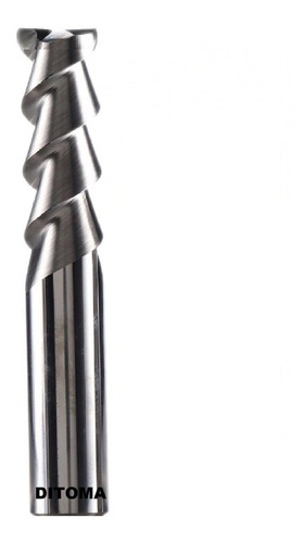Fresas Metal Duro Integral Plana Aluminio 14mm Endmill