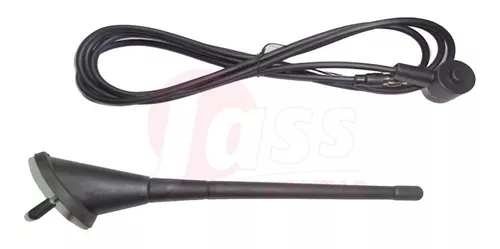 Antena De Techo De Goma Auto Camioneta Universal 24cm Cable