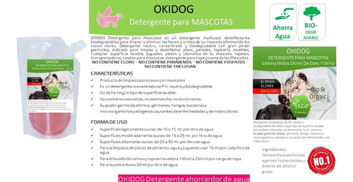 Okidog  Detergente Para Mascotas 450ml