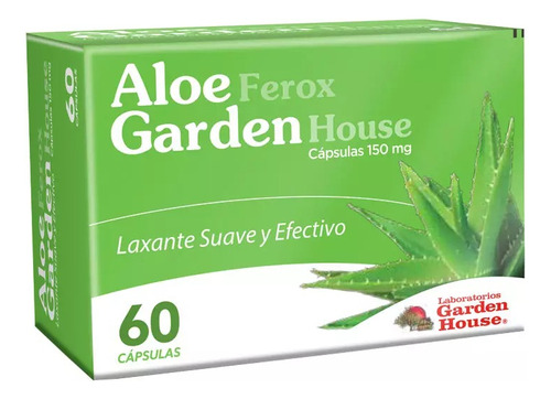 Laxante Suave Y Efectivo(aloe Ferox Garden) 150mg. 60cap