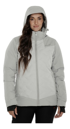 Campera Plumas Umay Montagne Abrigo Mujer Para Nieve Premium