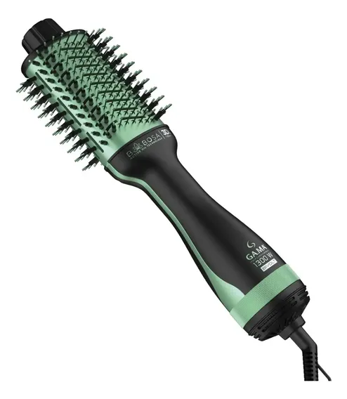 Escova Secadora Ga.ma Babosa Brush 3d 1300W Verde Bivolt