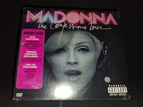 Madonna The Confessions Tour Cd+dvd Original Us Pop Nuevo