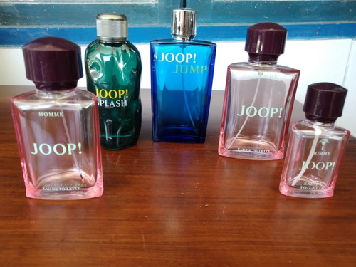 Coleção 5 Frascos De Perfumes Vazios Joop! #10969