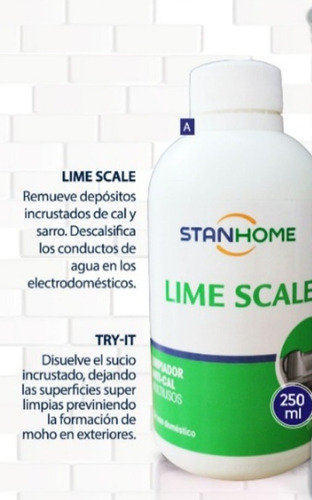 Limpiador Anti- Cal (lime Scale) Multiusos De Stanhome250ml.