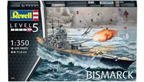 Comprar Maqueta Revell 05040 Acorazado Bismarck Escala 1\u002F350