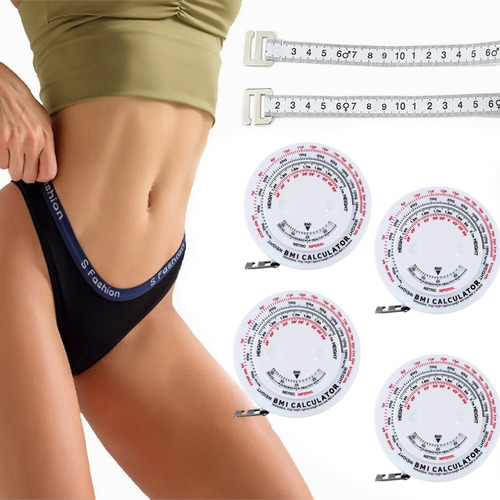 4pcs Cinta Nutricional Humana, Índice De Masa Corporal