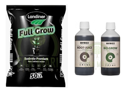  Full Grow 50 Lt Biobizz Root Juice Bio Grow 500 Ml.