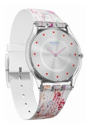 Reloj Swatch Skin Jardin Fleuri Sfe102