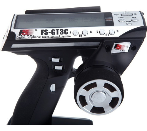 D Fs-gt3c 2.4g 3ch Control Remoto Con Lcd