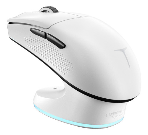 Mouse gamer de juego inalámbrico recargable Thunderobot  ML903 4K blanco