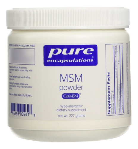 Msm En Polvo Pure Encapsulations 227 G