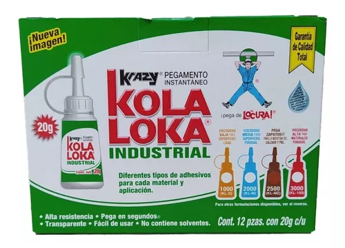 Caja Con 12 Piezas De Kola Loka Industrial 20gr K L - 2000