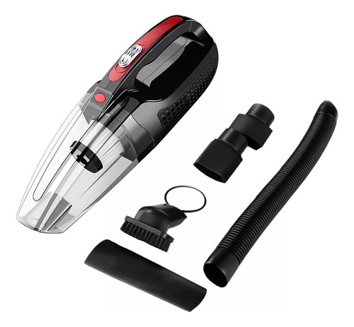 Aspiradora Portátil Inalámbrico Para Hogar Mascota Auto 120w Negro