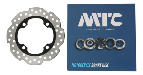 5 Discos De Freno Traseros Para Honda Cb190r Mtc