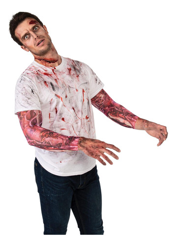 Accesorio De Disfraz De Manga Zombie Para Hombre Rubies, Com