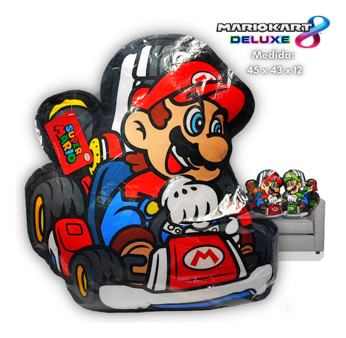 Cojín Almohada Mario Kart - Super Mario Bros - Nintendo