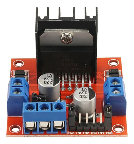 5 Piezas Modulo Puente H L298 Motor Driver Arduino