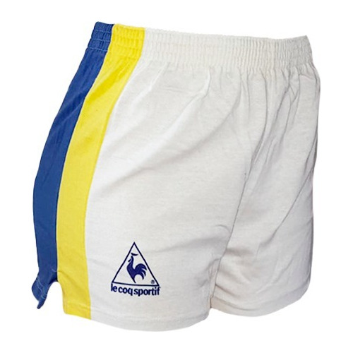 Short Deportivo  Blanco Combinado Futbol Voley Jockey